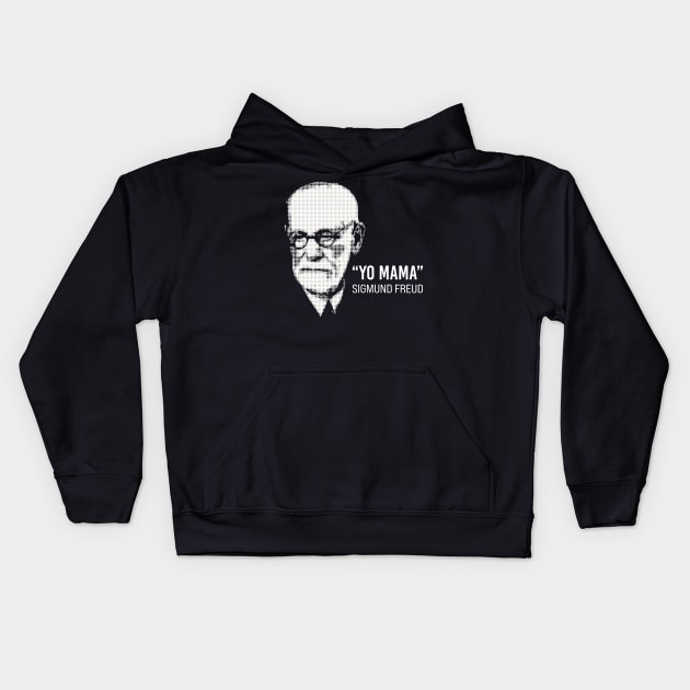 Sassy Siggy (Sigmund Freud) Kids Hoodie by n23tees